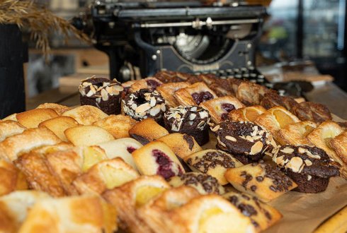 Vitrine boulangerie pâtisserie